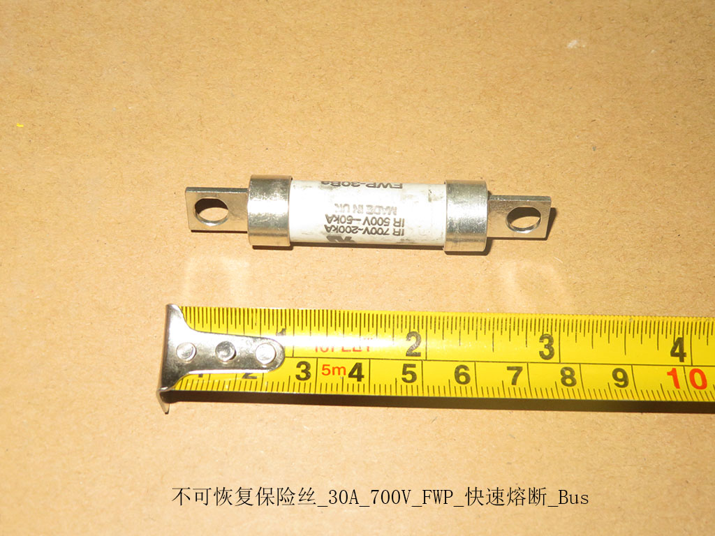 Unrecoverable fuse_30A_700V_FWP_Flash blow_Bussmann_M00000