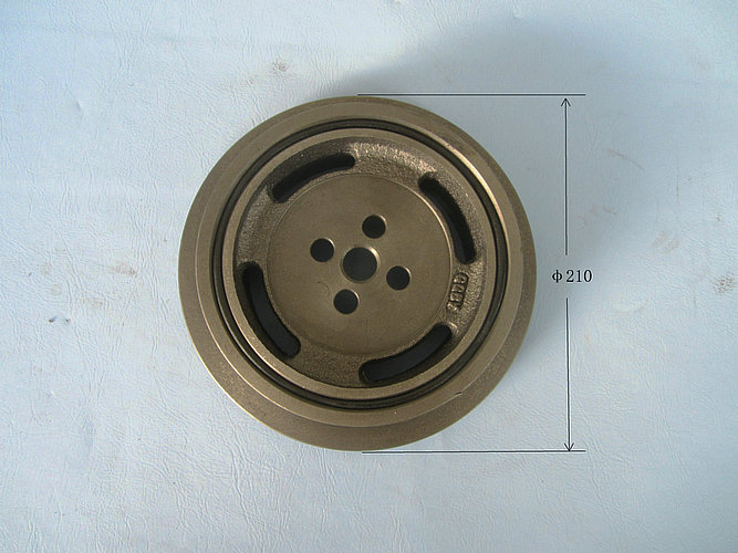 Clapet de vibration torsionnel