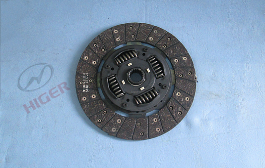 Clutch driven disc assembly