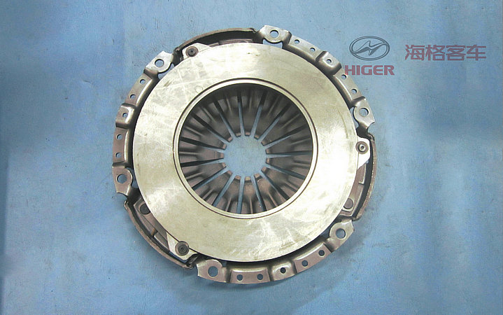 Clutch cover and pressure plate