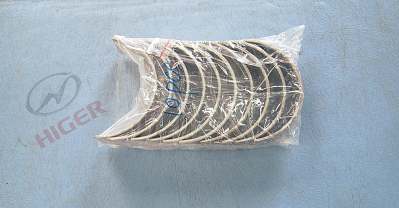 Crankshaft main bearing shell lower tile