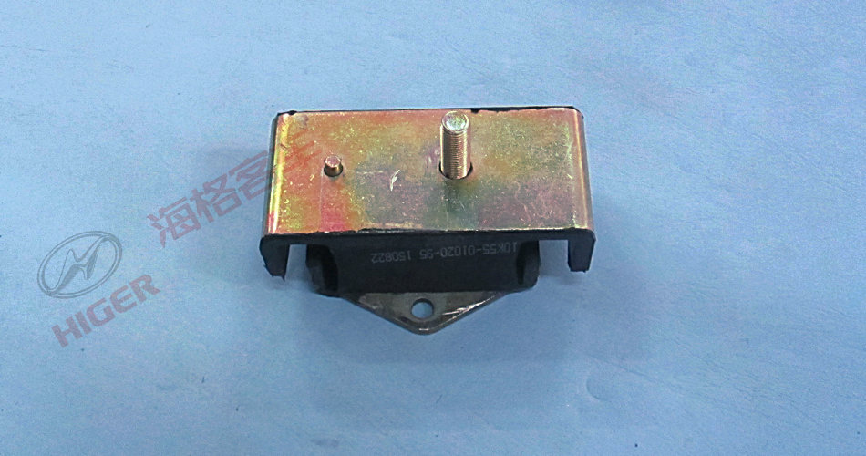 Pad souple de suspension avant du moteur