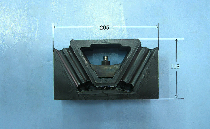 Engine rear suspension pad-1