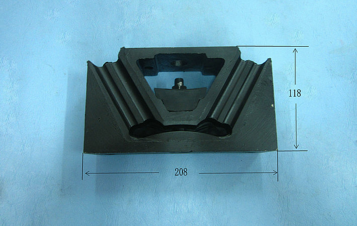 Plaquette de suspension arrière du moteur-1