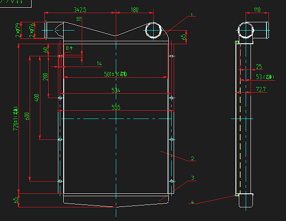 Intercooler assembly