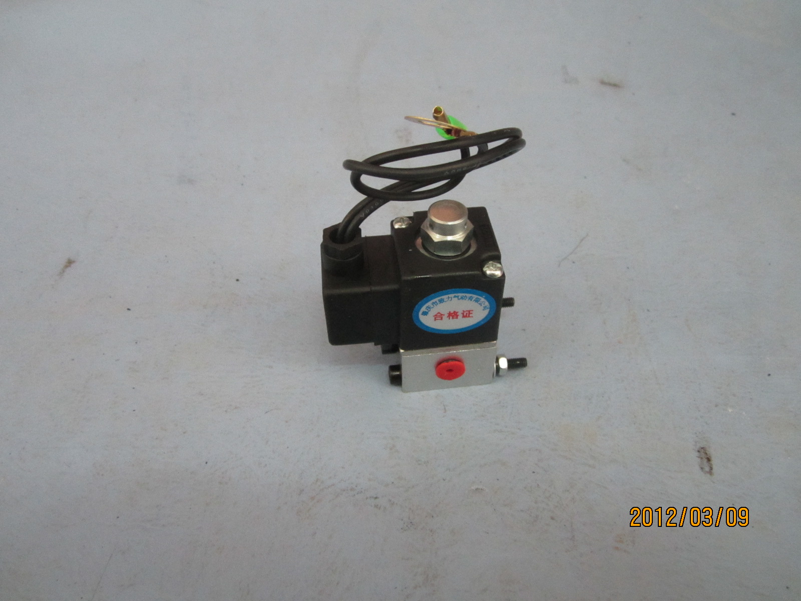 Vanne solénoïde (remontage de l'arrêt)-1