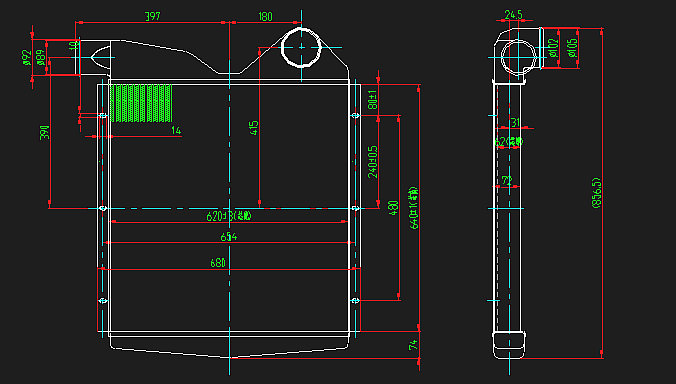 Intercooler assembly