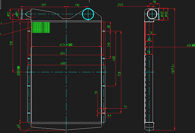 Intercooler assembly