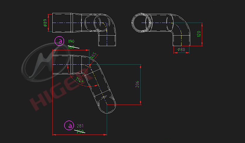 Hose (LF8089-1228-21)