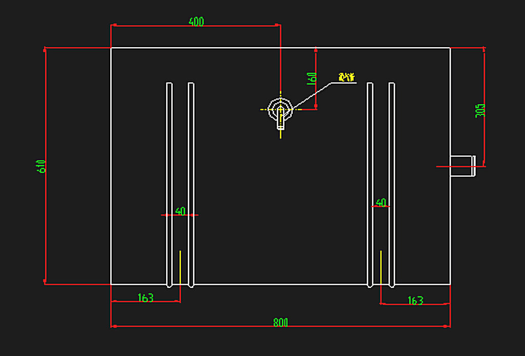 燃油箱总成(H270W610L800)-1