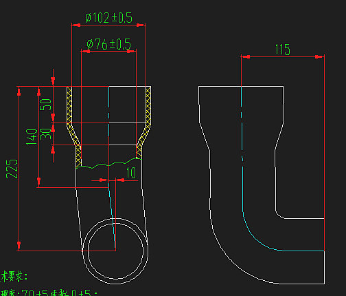 Tuyau (décharge d'air du filtre à air)-1