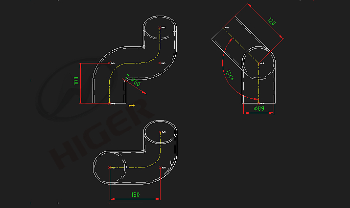 Hose (engine air intake)