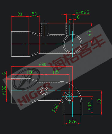 Hose (air filter air discharge)-1