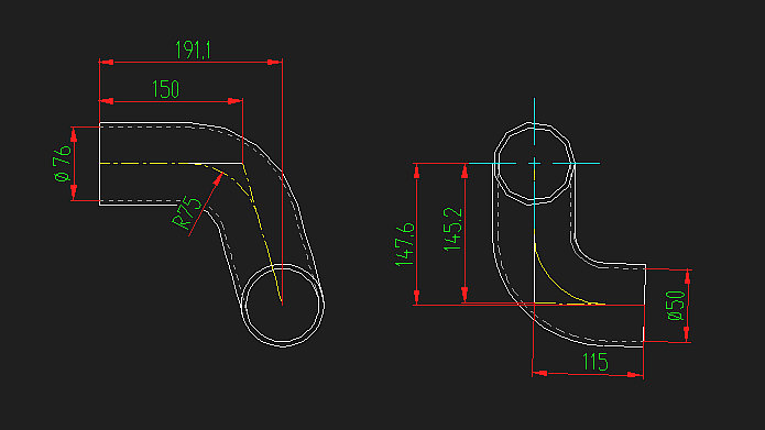 Hose (supercharger air discharge)