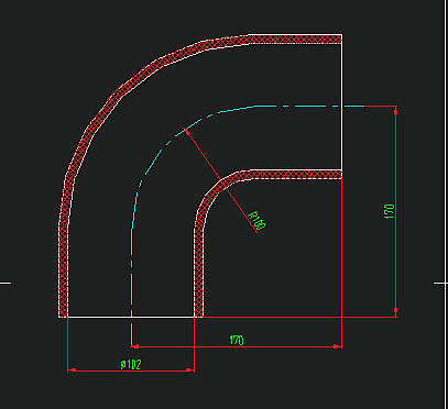 空滤器出气胶管