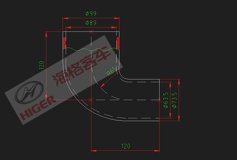 Tuyau (L6389-1212)-1