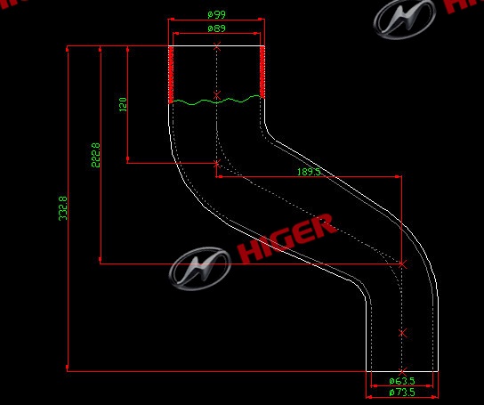 Hose (Z6389-3318)