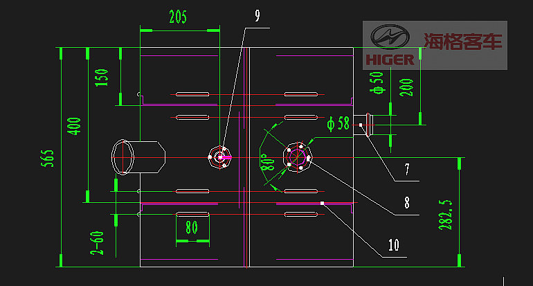燃油箱总成(H900W550L565)-1