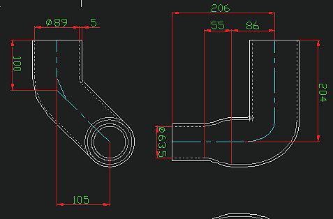 Hose (supercharger air discharge)