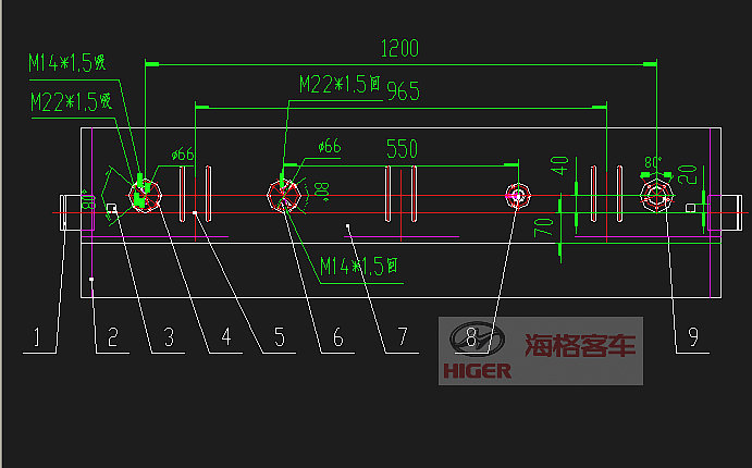 Fuel tank assembly (6125A/B)-1