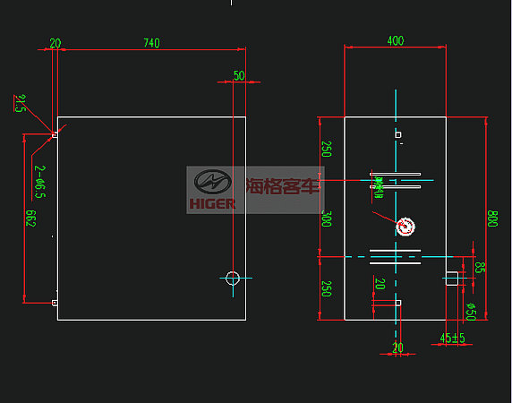 Fuel tank assembly (6125A/B)