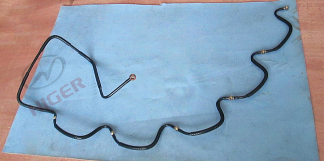 Lubricating oil return pipe assembly