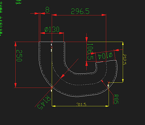 Hose (air filter air discharge)