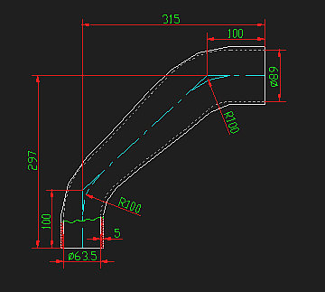 Hose (supercharger air discharge)-1