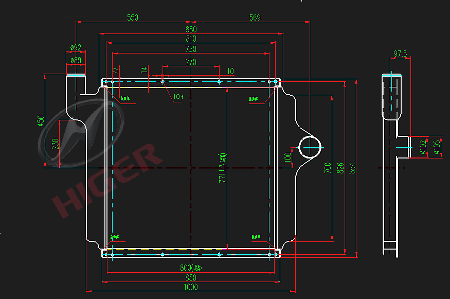 Intercooler assembly