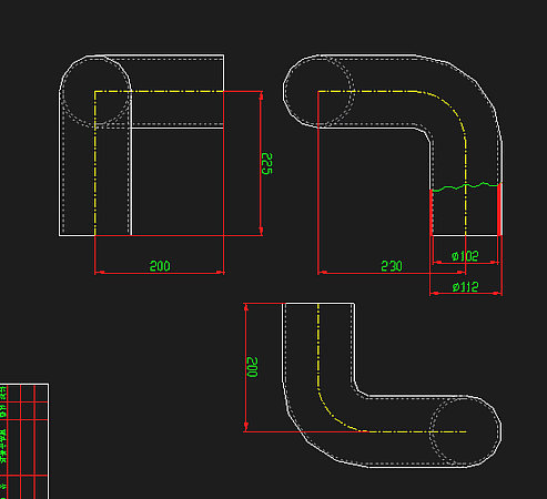 Hose (supercharger air discharge)