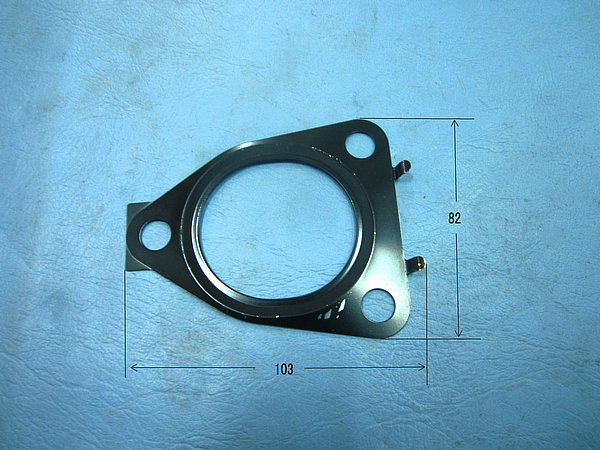 Exhaust pipe sealing gasket
