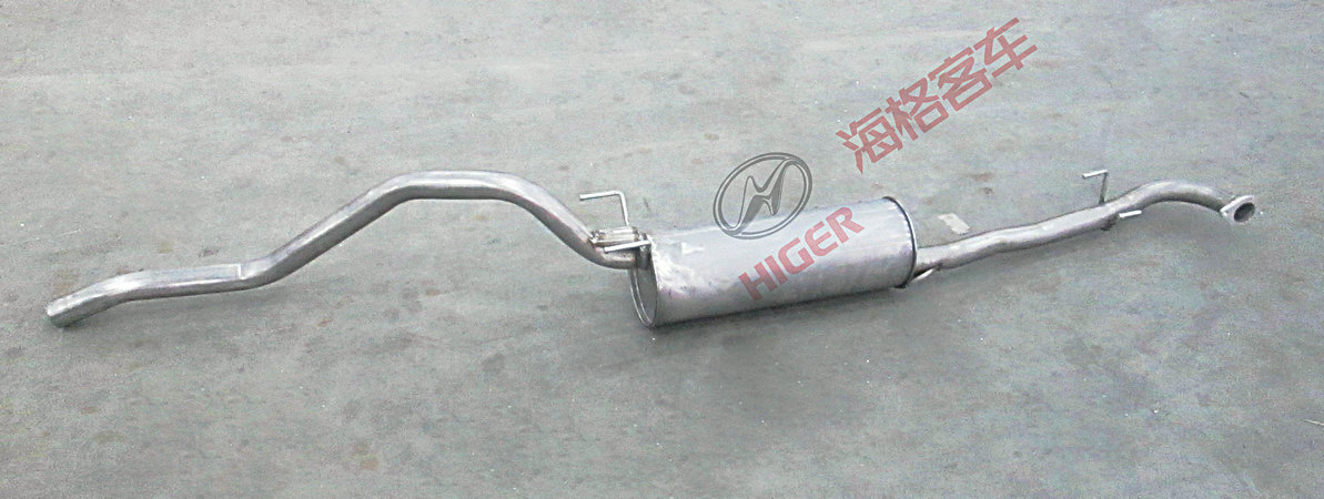 Exhaust pipe assembly (with muffler)