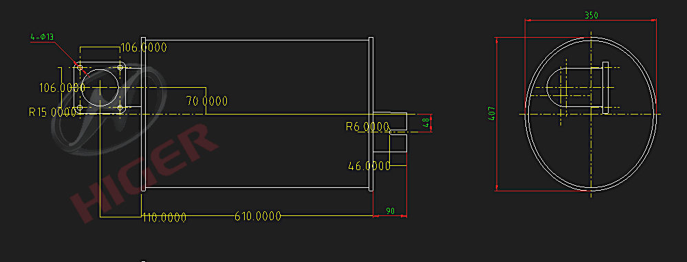 Silencieux (acier inoxydable)