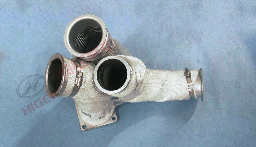Silencer air intake pipe assembly