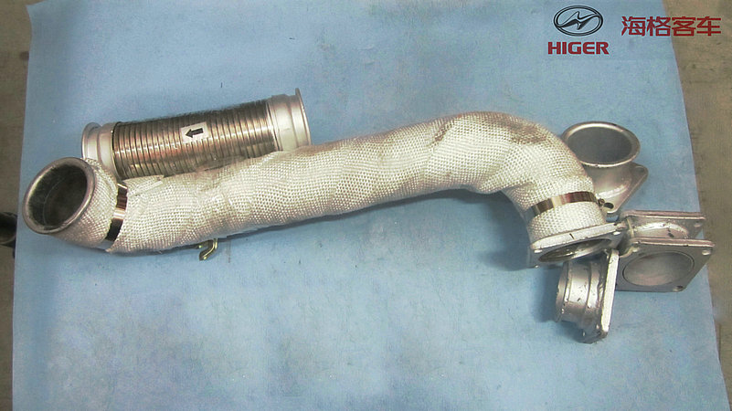 Silencer air intake pipe assembly