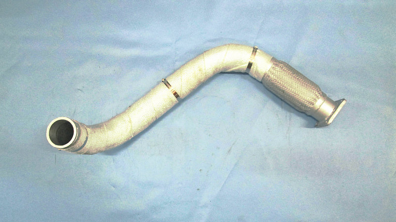 Silencer air intake pipe assembly