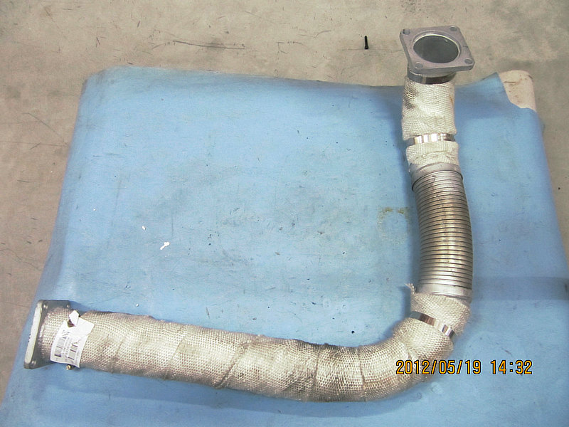Muffler intake pipe assembly (2)