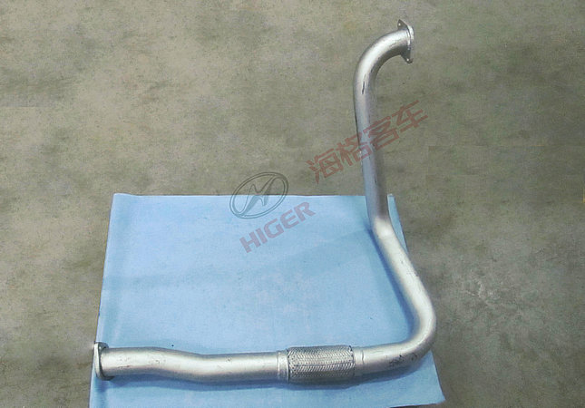 Front exhaust pipe assembly