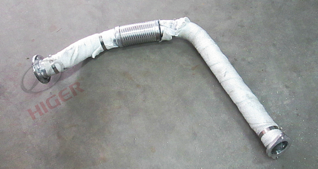 Silencer air intake pipe assembly