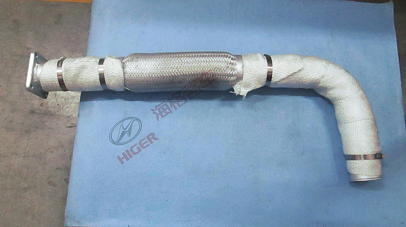 Всасывающая труба глушителя в сборе