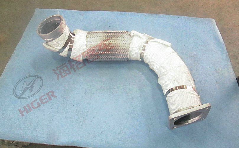 Silencer air intake pipe assembly
