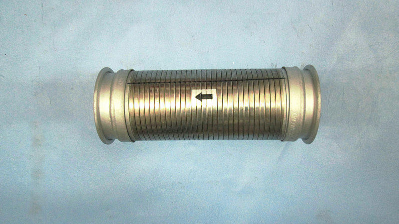 Silencer air intake corrugated tube