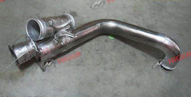 Silencer air intake pipe assembly