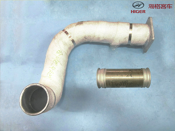 Silencer air intake pipe assembly
