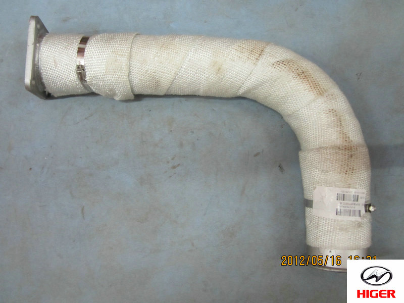 Silencer air intake pipe assembly