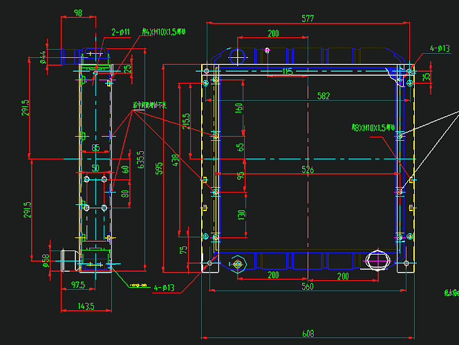 Assemblage de radiateurs