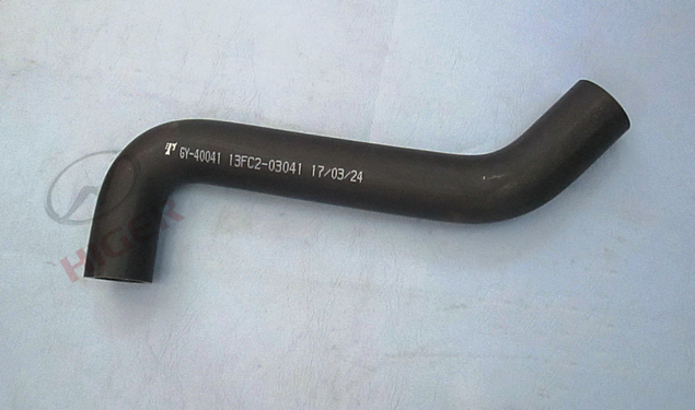 Upper hose (to the secondary radiator)