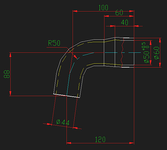 Tuyau (V4450-0910-98)-1