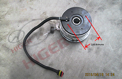 Electromagnetic clutch (mounted diameter 103)