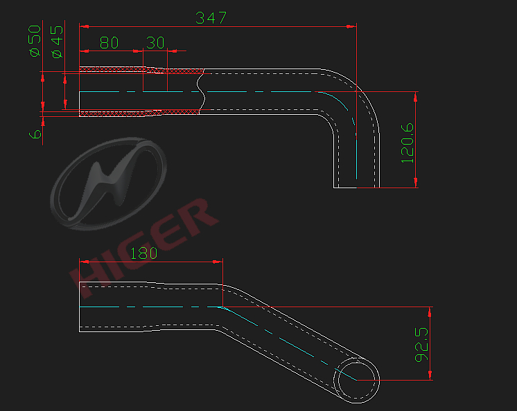 Tuyau (LF45-1235-9)-1